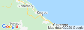 Kourou map
